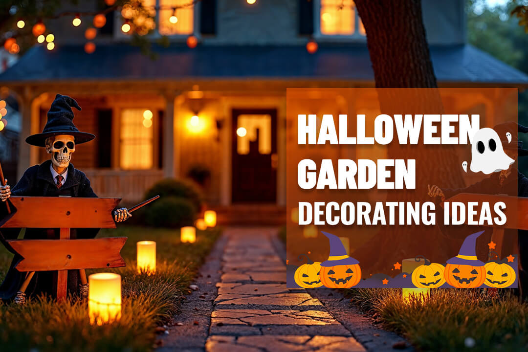 Halloween Garden Decorating Ideas