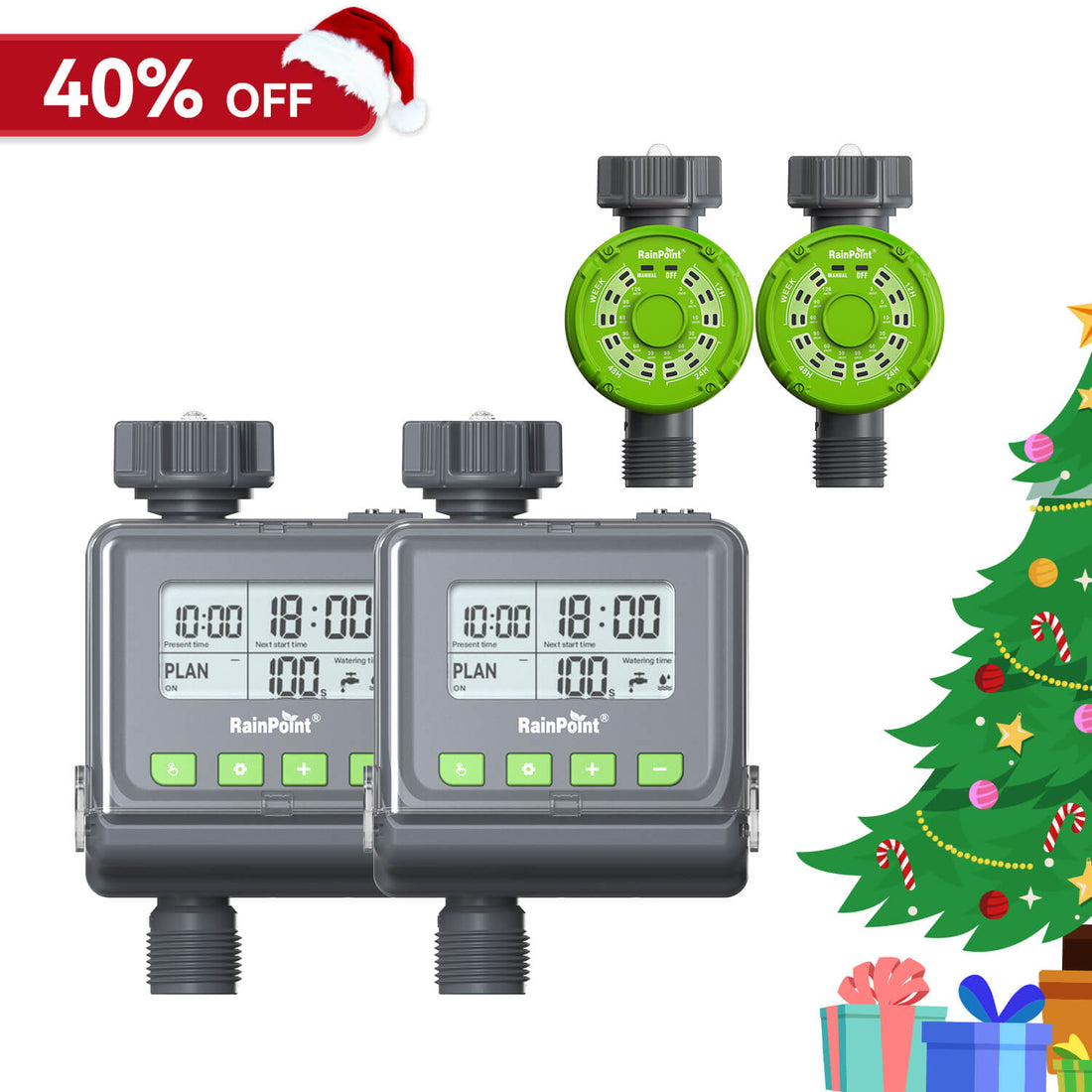 Christmas sale hose timer