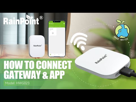 RainPoint Wi-Fi Smart Gateway Hub,Applicable to 2.4 GHz WiFi Only