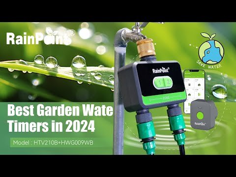 RainPoint Smart Bluetooth Sprinkler Timer 2 Outlet